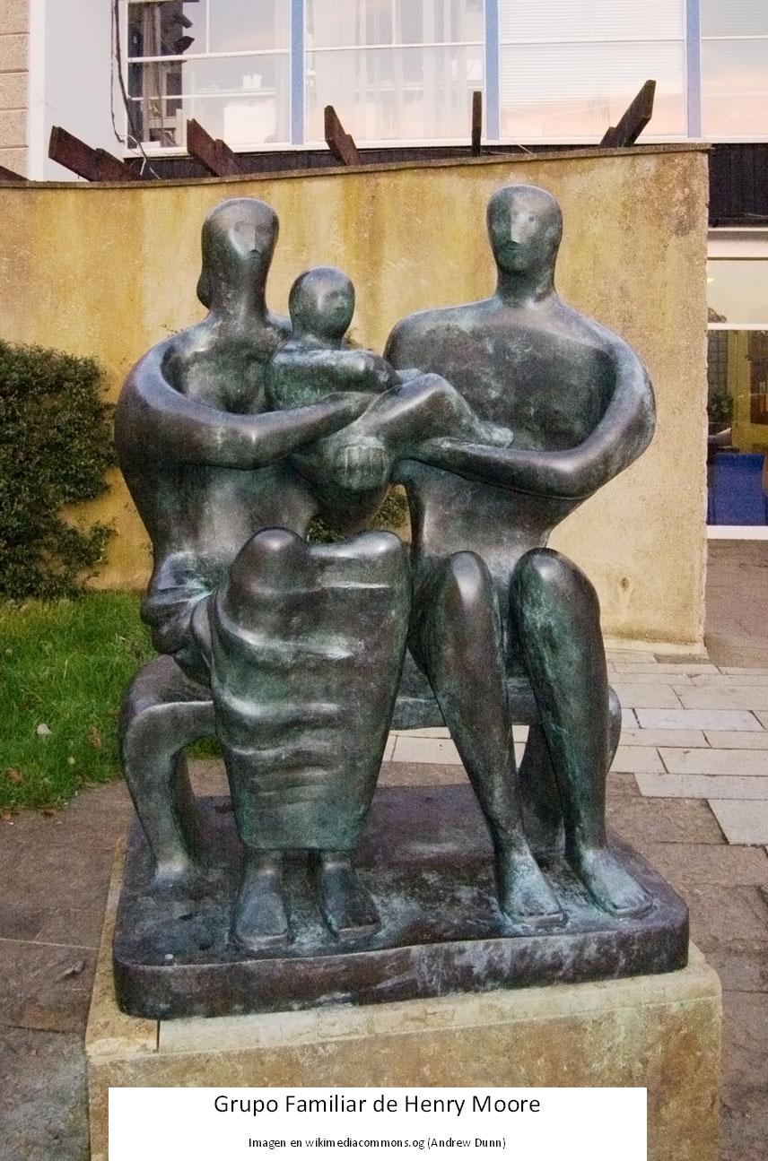 Grupo Familiar de Henry Moore Imagen portada