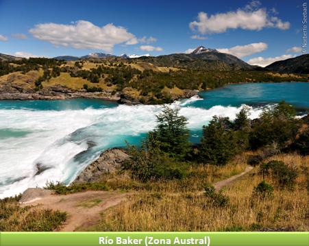 Rio Baker, Zona Austral Imagen portada