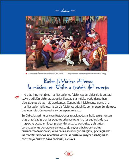 Bailes folclóricos chilenos: la música a través del cuerpo Imagen portada