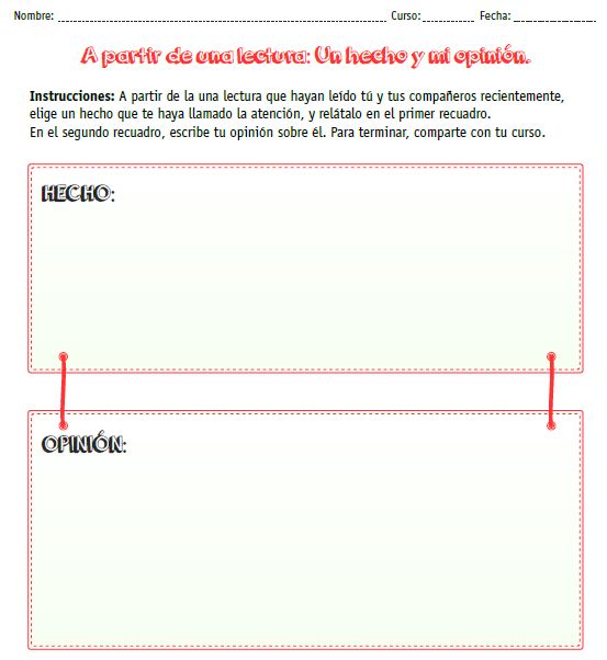A partir de una lectura: un hecho y mi opinión Imagen portada