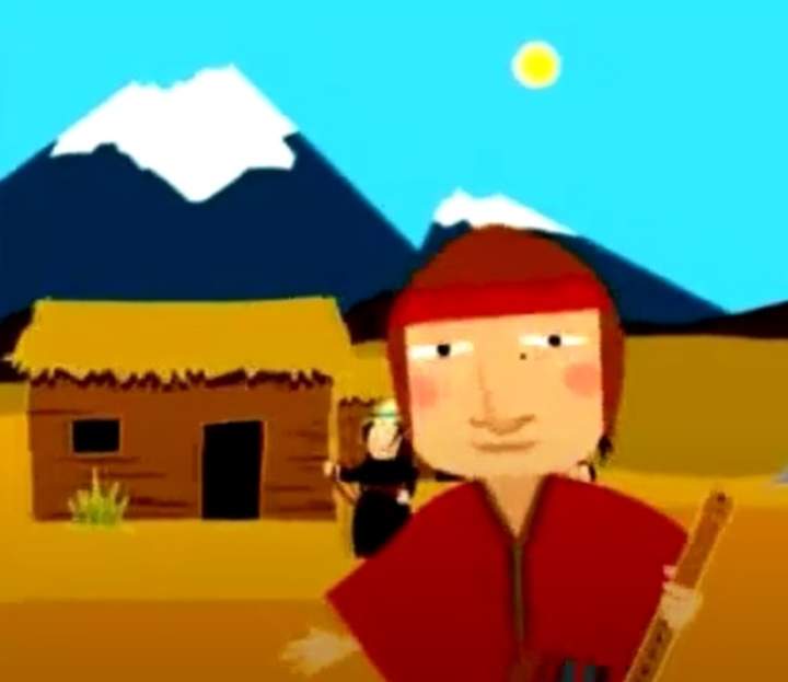 LA MÚSICA EN LAS MONTAÑAS (CUENTO BASADO EN UN RELATO AYMARA) Imagen portada