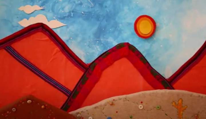 Magdalena Fleitas - "La Vicuñita" (Stop Motion). Música Andina Latinoamericana Imagen portada