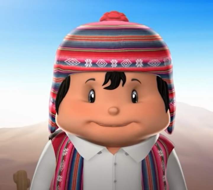 Isaac un niño Aymara. Serie Pichintún Imagen portada