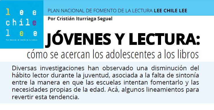 Jóvenes y lectura Imagen portada