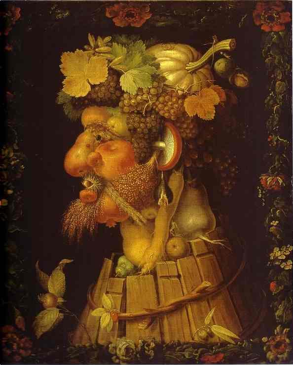 El otoño de Giuseppe Arcimboldo Imagen portada