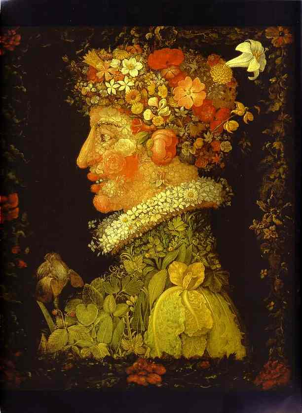 La Primavera de Giuseppe Arcimboldo Imagen portada