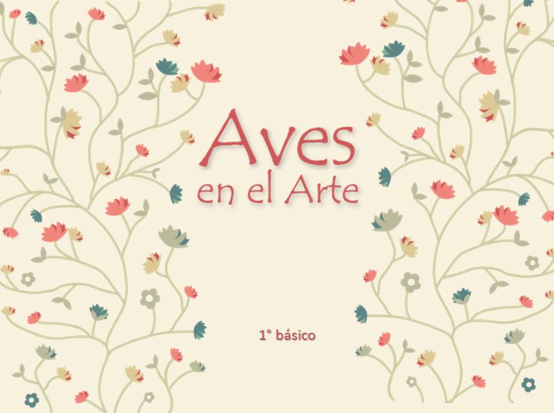 Aves en el arte Imagen portada