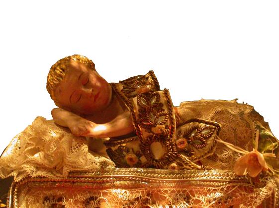 Imagen de Jesús en fanal colonial de la iglesia de la Merced Imagen portada
