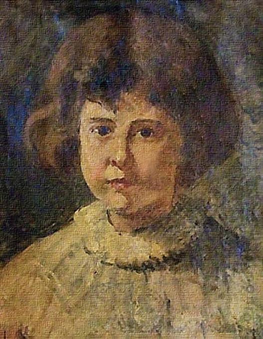 Retrato de niña de Juan Francisco González Imagen portada