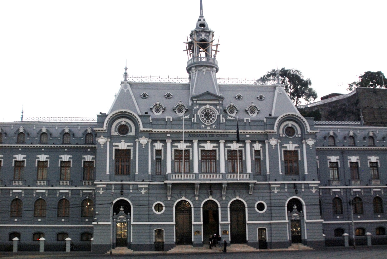 Edificio de la Comandancia de la Armada de Chile Imagen portada