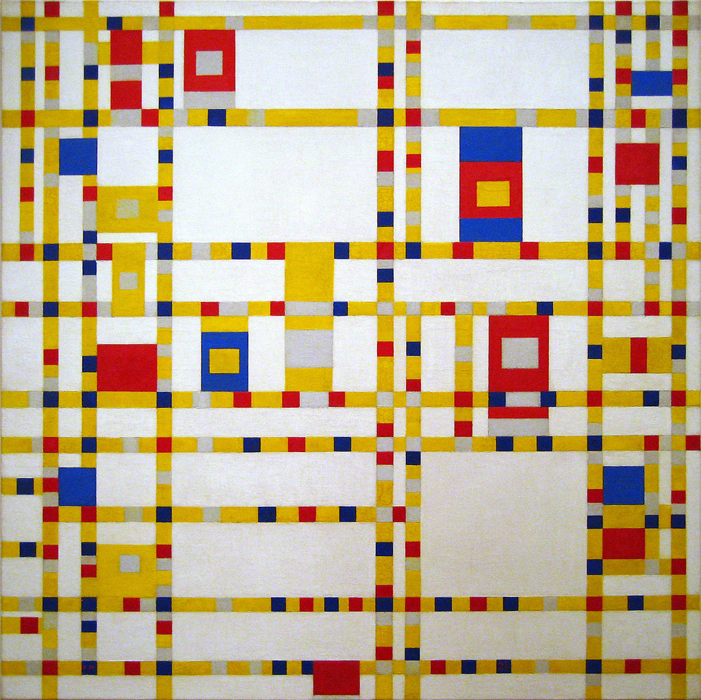 Composición 2 Piet Mondrian Imagen portada