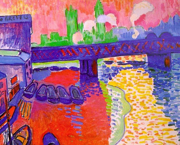 El puente de Londres de André Derain Imagen portada