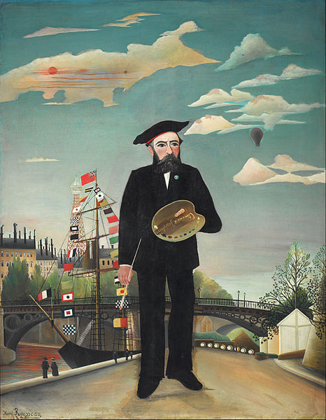 Autorretrato de Henri Rousseau Imagen portada