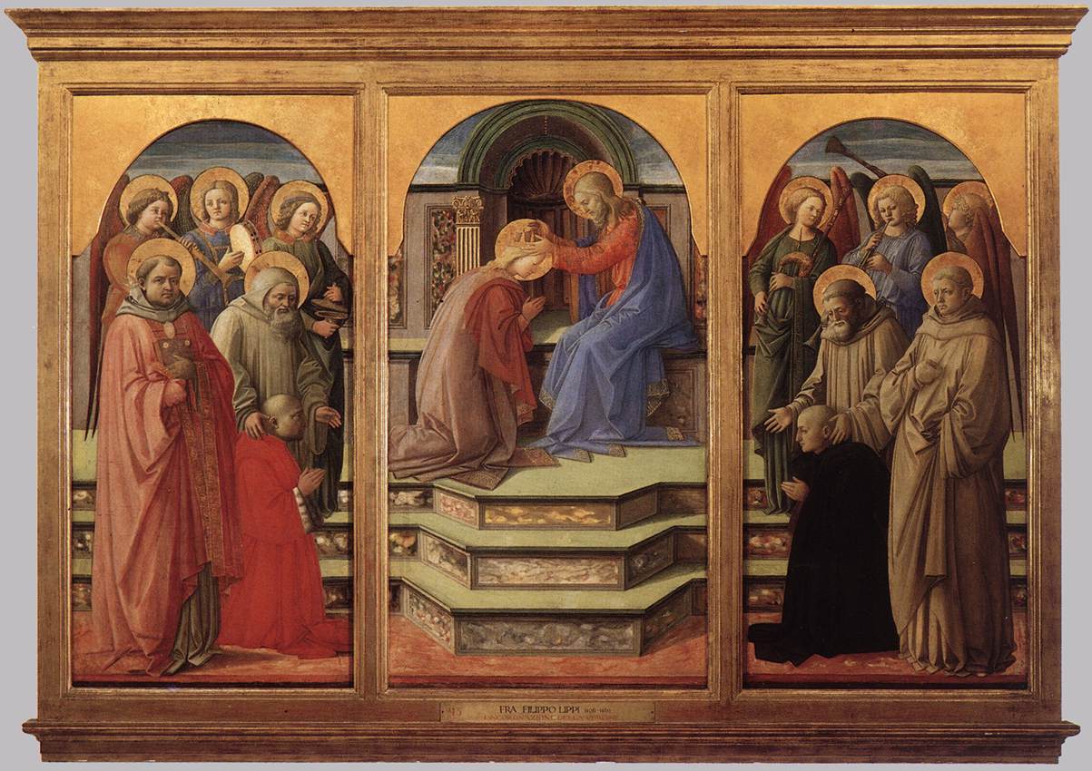 Coronación de la Virgen de Filippo Lippi Imagen portada