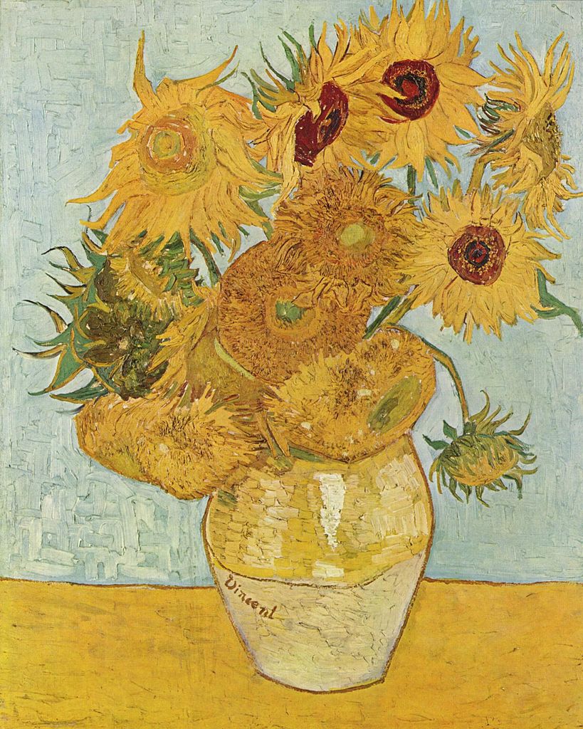 Girasoles de Vincent Van Gogh Imagen portada