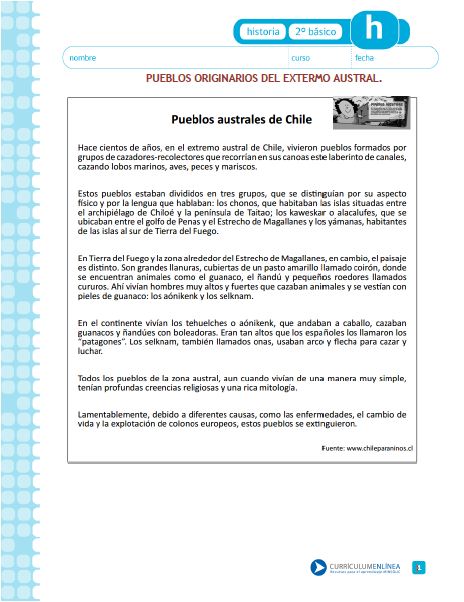 Pueblos originarios del extremo austral Imagen portada