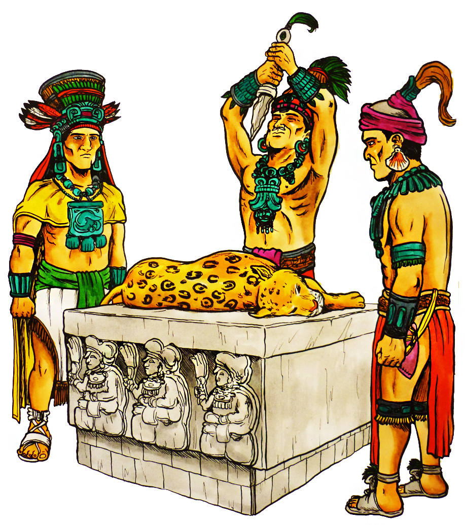 Rito religioso maya Imagen portada