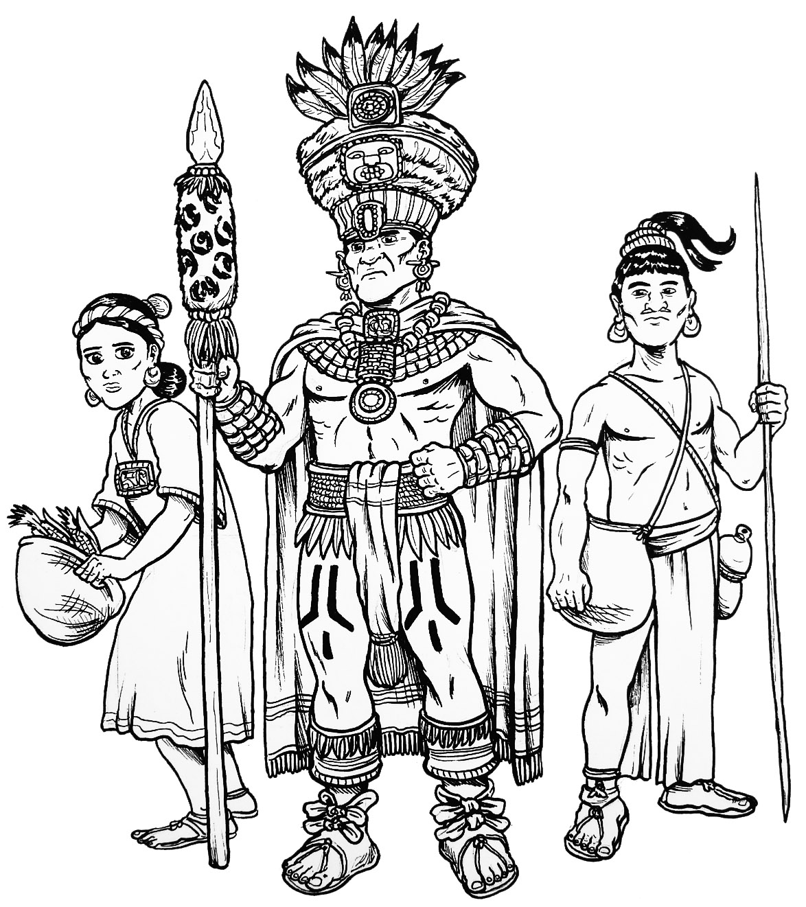 Vestimenta maya Imagen portada