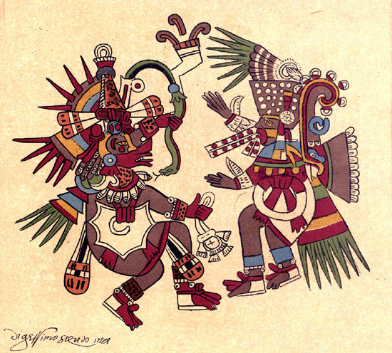 Dioses aztecas: Quetzalcoatl Imagen portada
