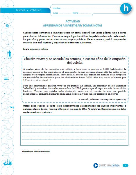 Aprendamos a investigar: Tomar notas Imagen portada