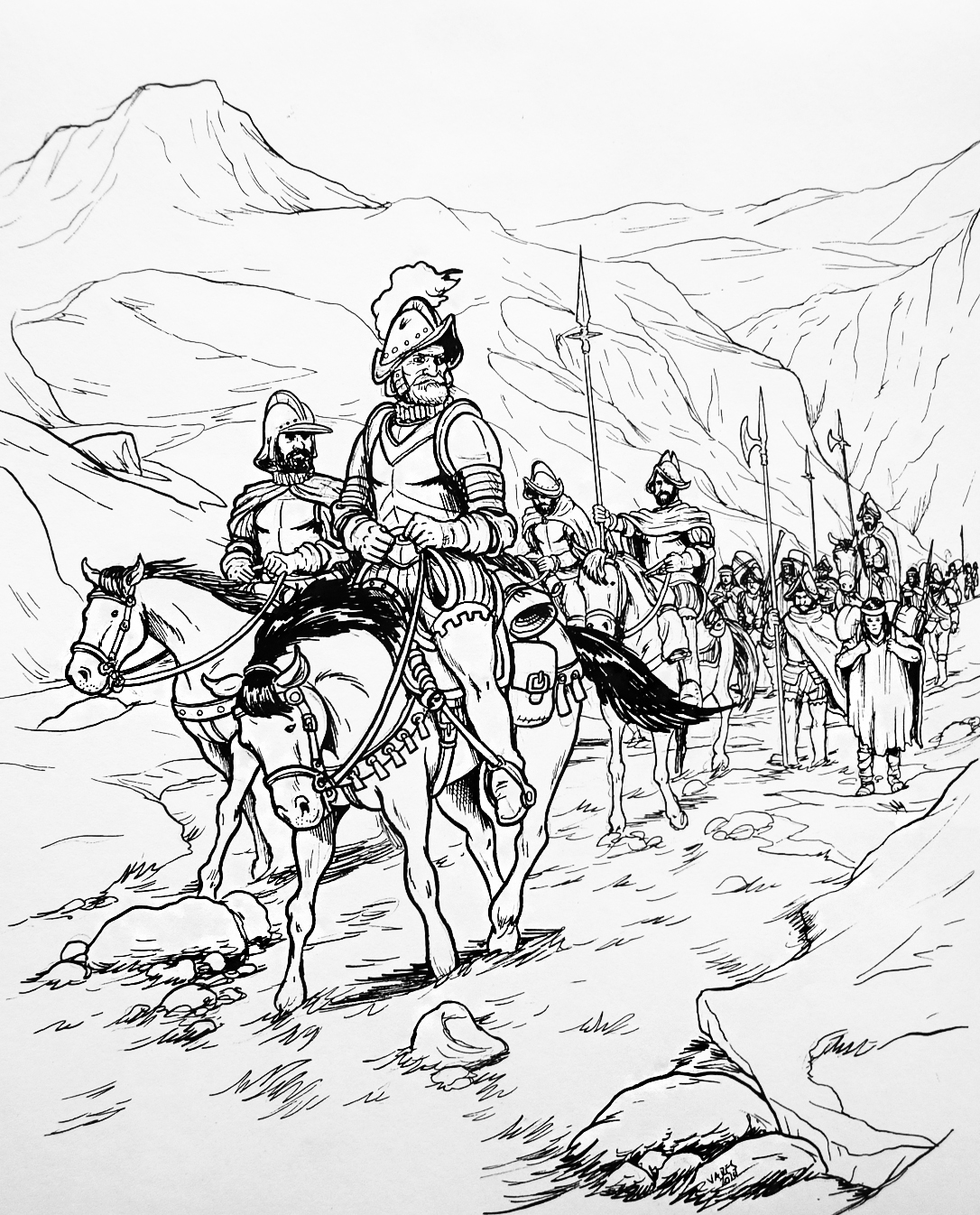 Expedición de Diego de Almagro a Chile Imagen portada