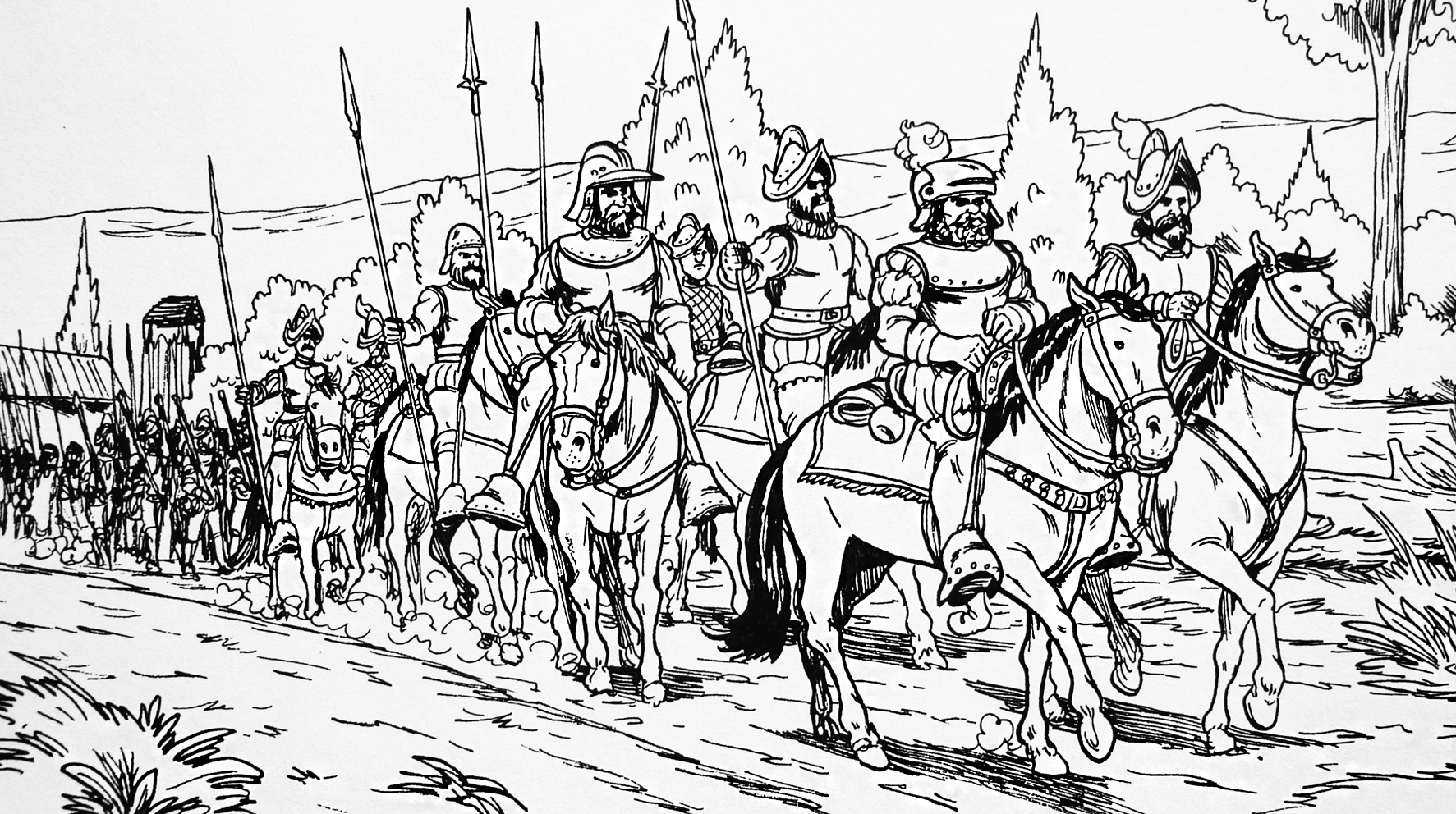 Hueste española Imagen portada