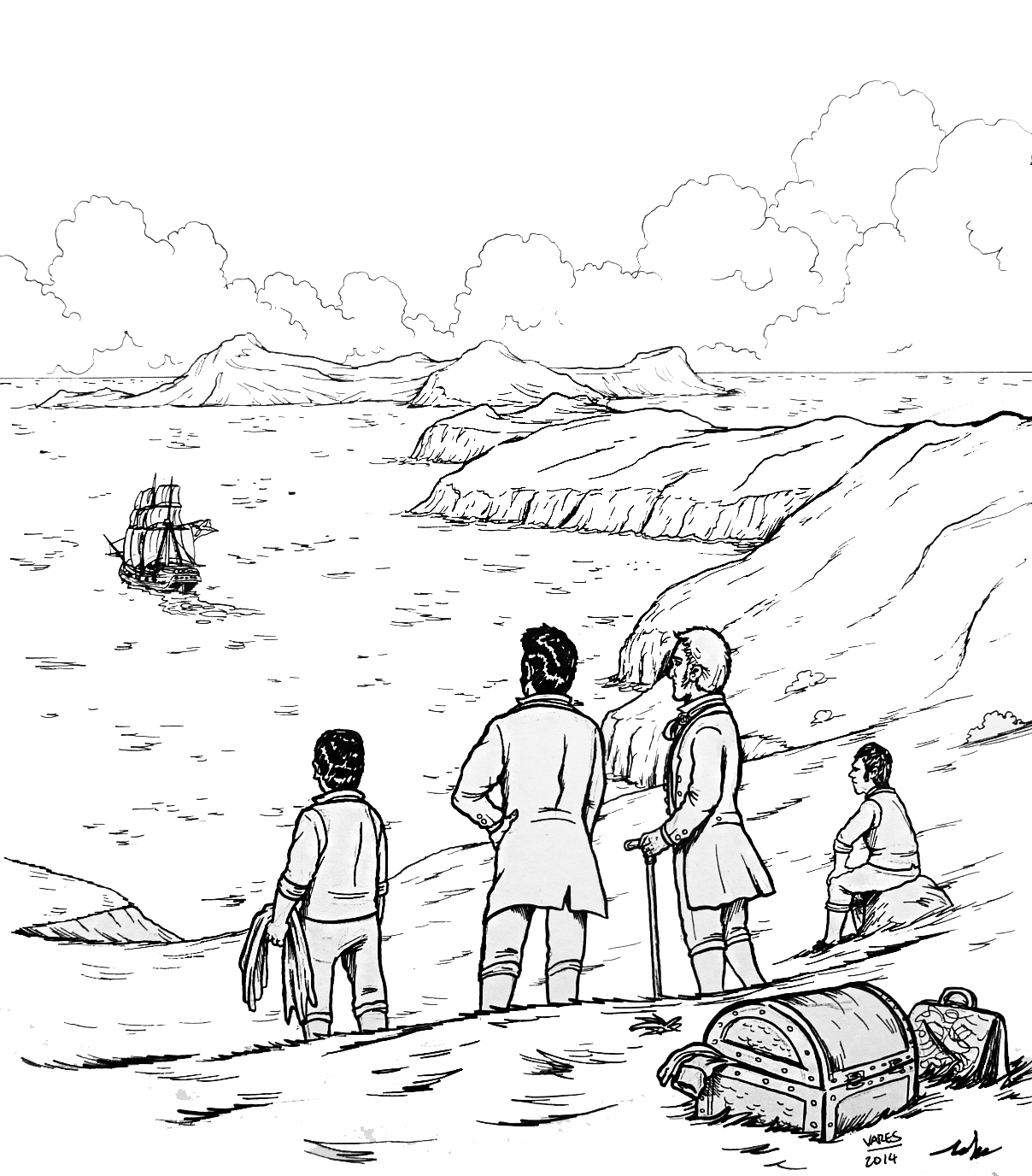 Destierro de patriotas al archipiélago Juan Fernández Imagen portada