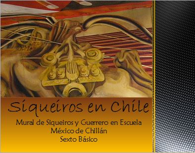 Mural de Siqueiros y Guerrero en Escuela México Imagen portada