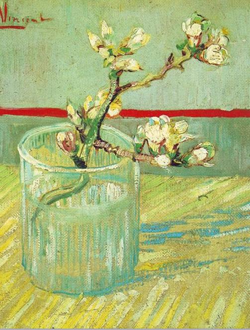 Ramas de almendro de Vincent Van Gogh Imagen portada