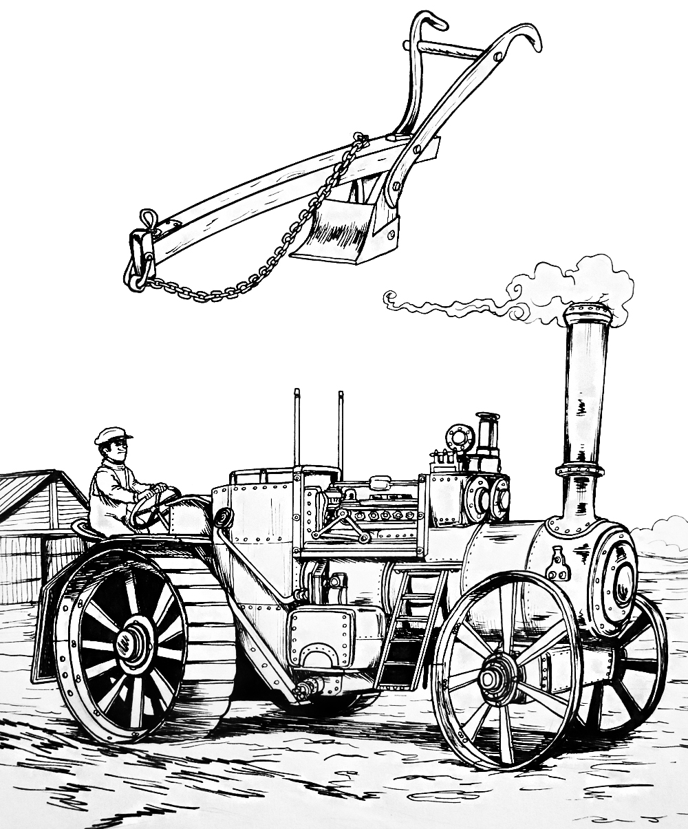 Mecanización de la agricultura Imagen portada