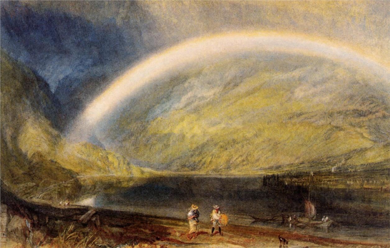 Lluvia y arco iris Imagen portada
