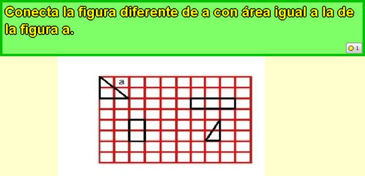 Área de un triángulo en una cuadrícula (I) Imagen portada