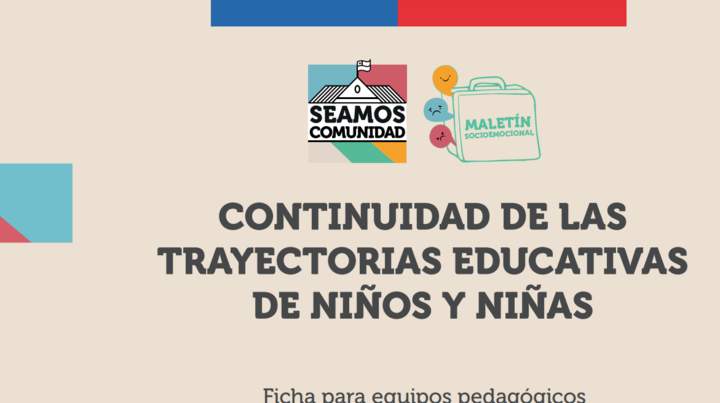 Continuidad de las trayectorias educativas de niños y niñas Recursos Imagen portada
