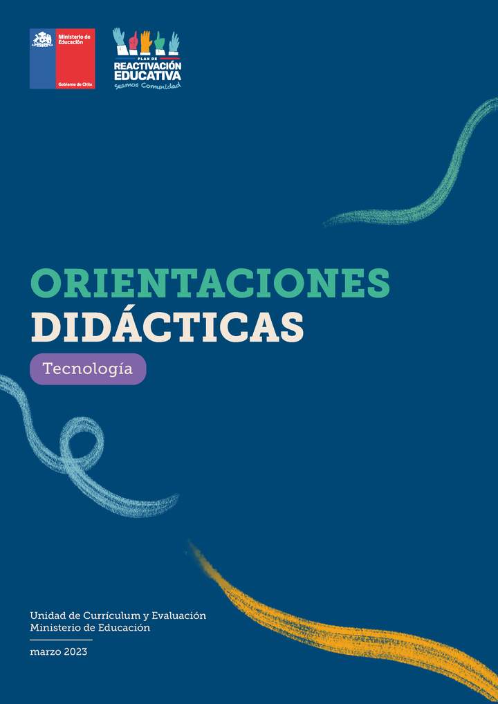 Orientaciones didácticas: Tecnología Imagen portada