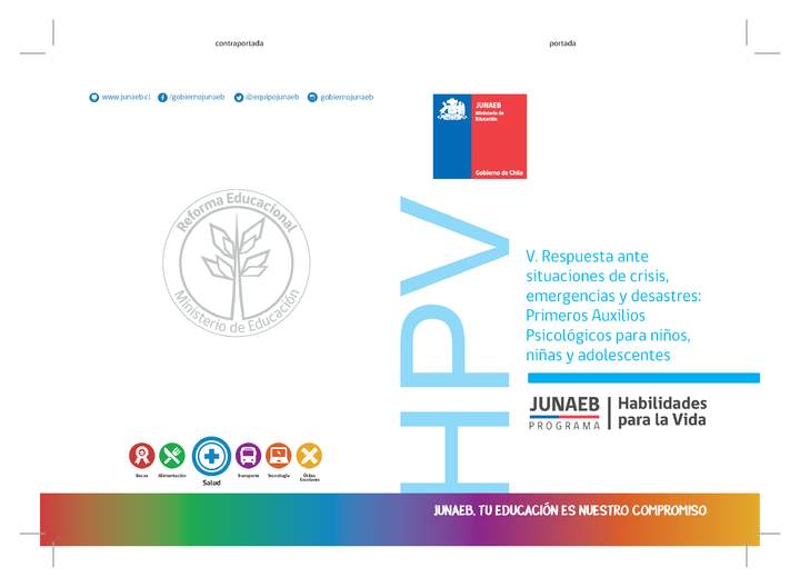 Caja de Herramientas para situaciones de crisis, emergencias y desastres en comunidades educativas Imagen portada