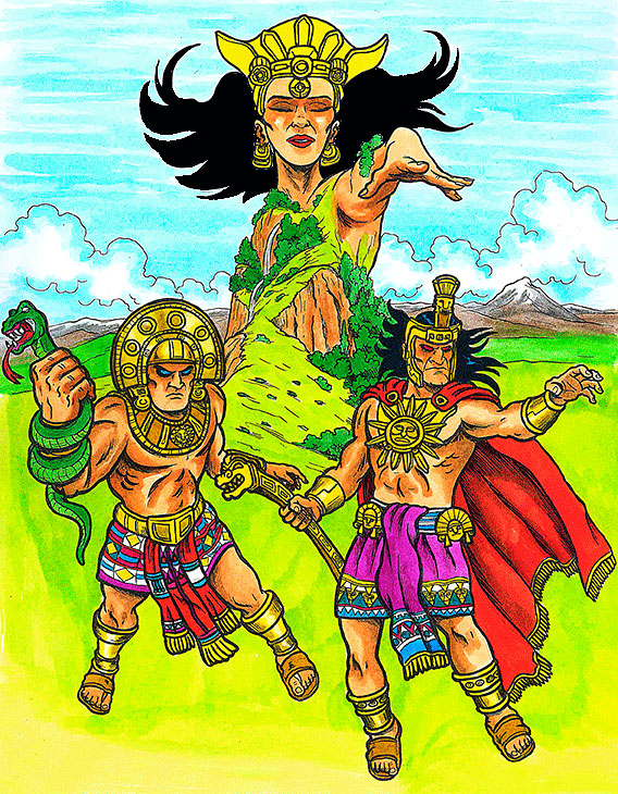 Dioses incas Imagen portada