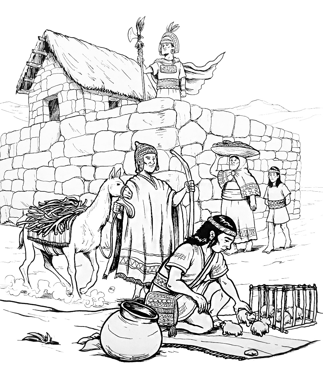 Vida cotidiana de los inca Imagen portada