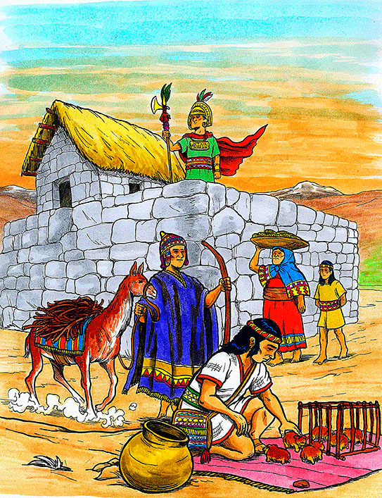 Vida cotidiana de los inca Imagen portada