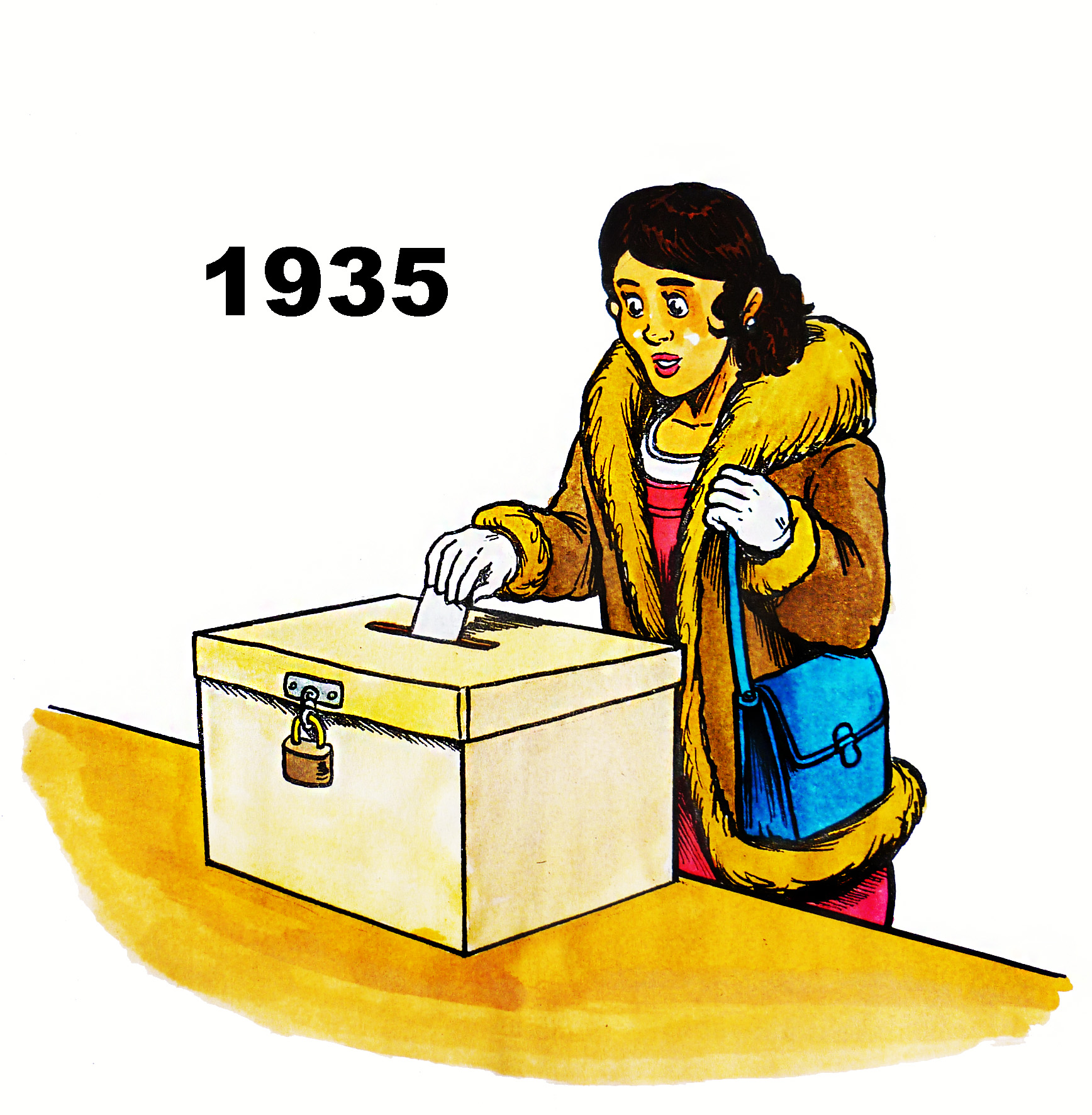 1935 aprobación del voto femenino en Chile Imagen portada