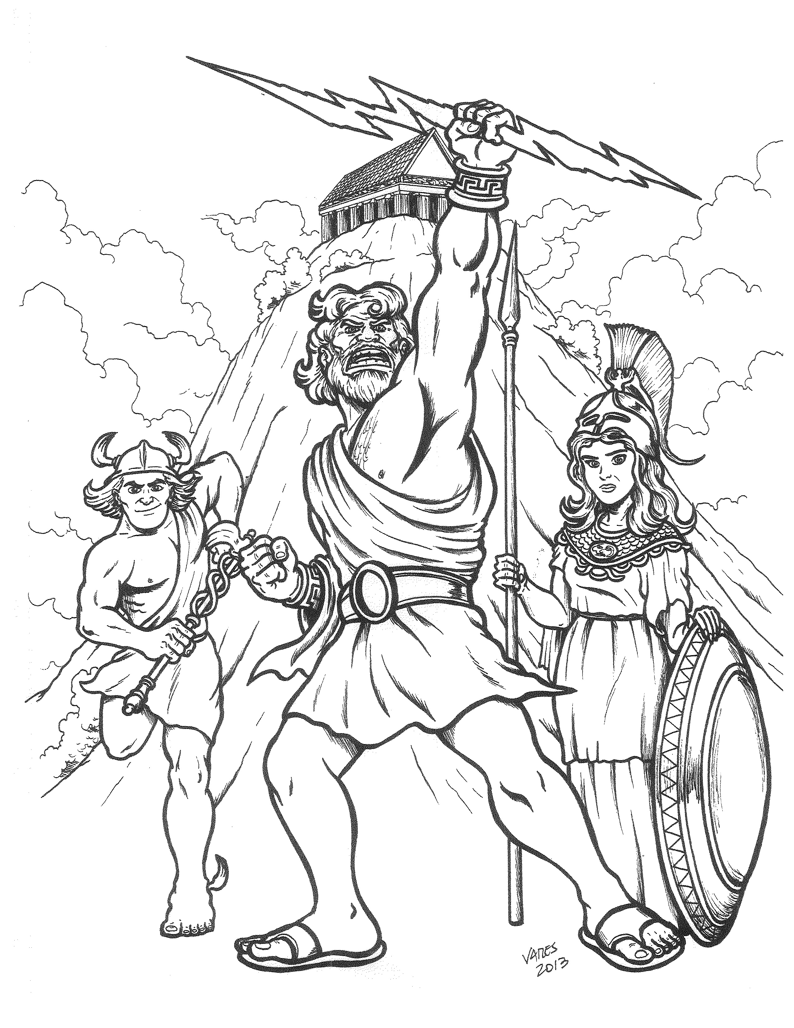Dioses griegos Imagen portada
