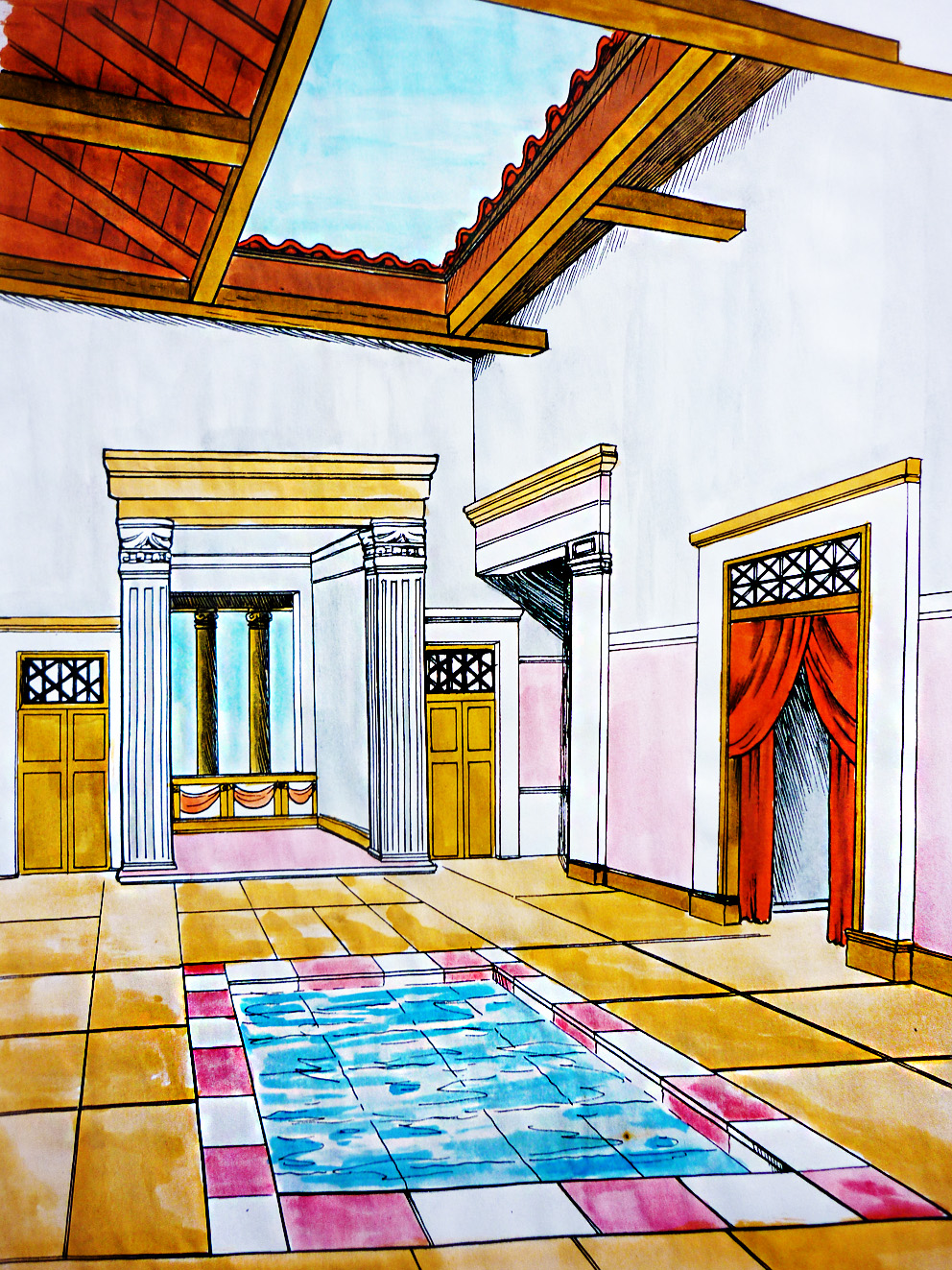 Casa antigua Roma Imagen portada