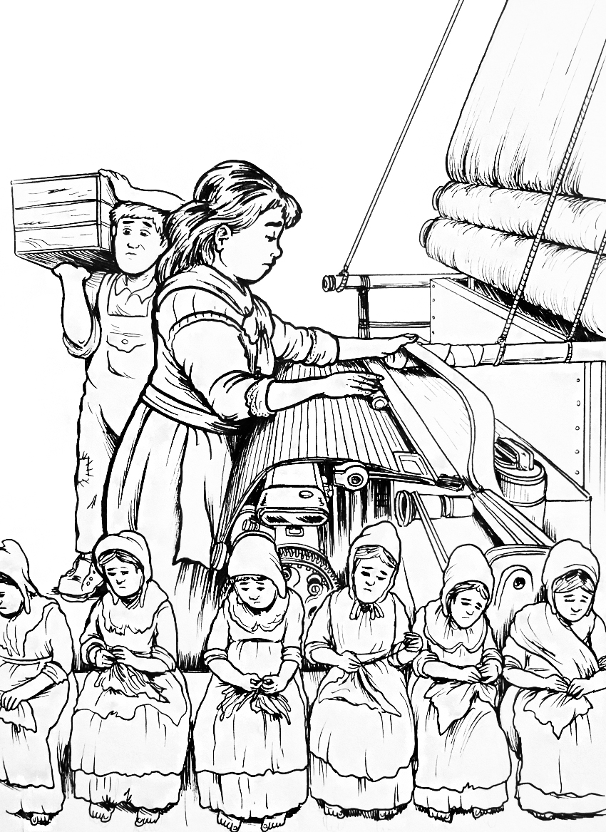 Trabajo infantil en revolución industrial Imagen portada