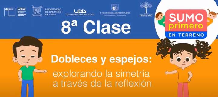 8ª Clase Pública "Dobleces y espejos: explorando la simetría a través de la reflexión" Imagen portada