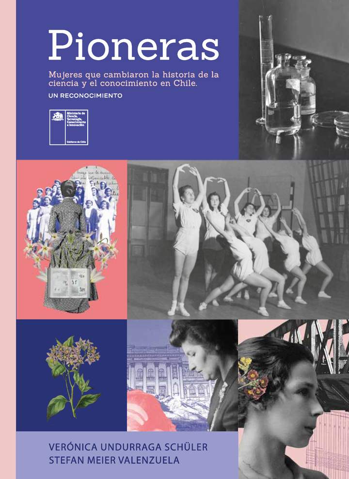 Pioneras. mujeres que cambiaron la historia de la ciencia y el conocimiento en Chile. Imagen portada