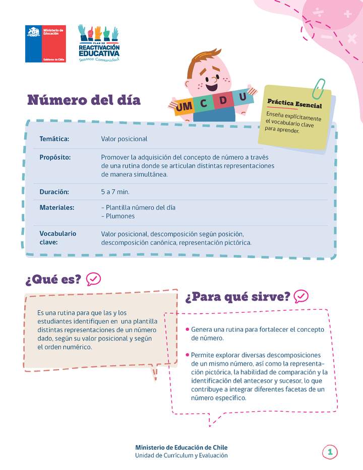 Número del día Imagen portada