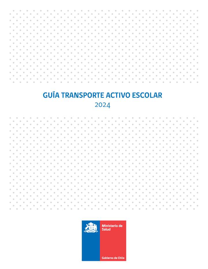 Guía Transporte Activo Escolar 2024 Imagen portada