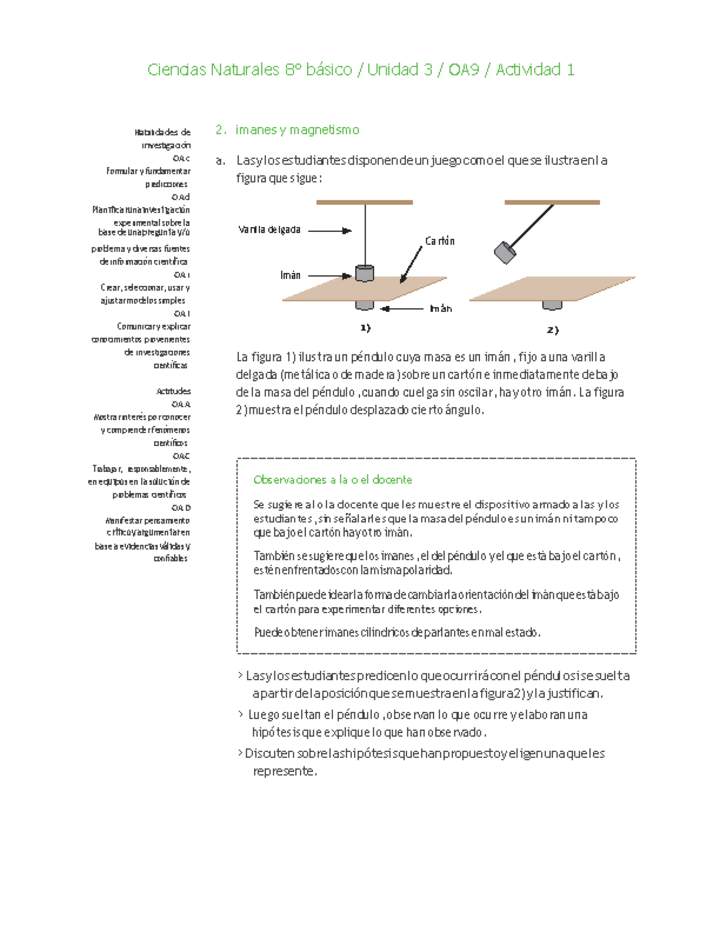 Ciencias Naturales 8° básico-Unidad 3-OA9-Actividad 2 Imagen portada