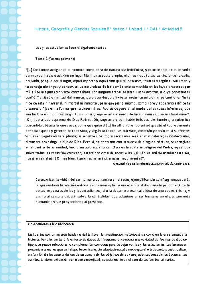 Historia 8° básico-Unidad 1-OA1-Actividad 3 Imagen portada