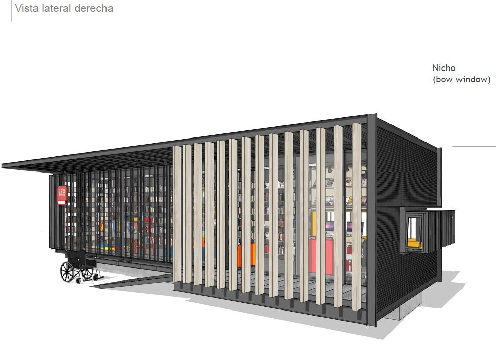 2  Contenedor 60 metros 2  Contenedor 60 metros