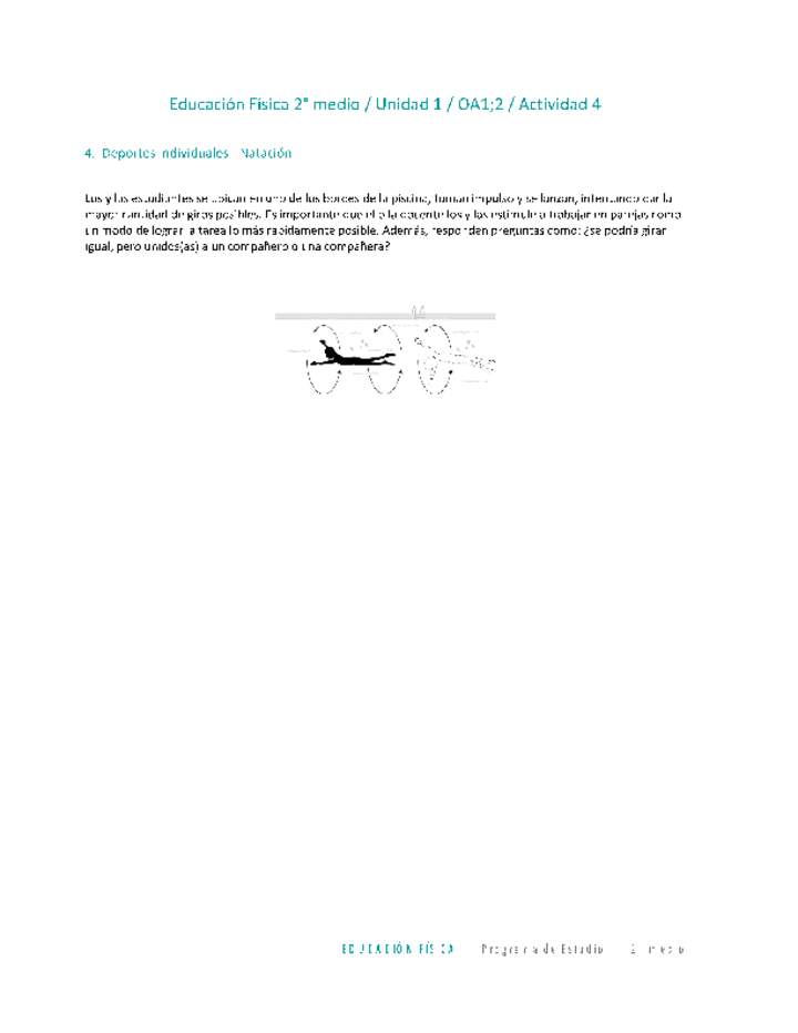Educación Física 2 medio-Unidad 1-OA1;2-Actividad 4 Imagen portada